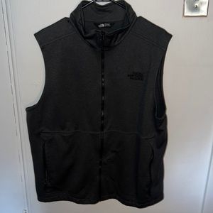 North Face, Heather Gray/Black, L